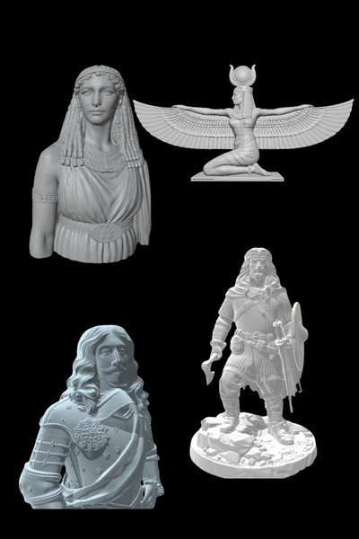 Figurine Cléopâtre - Maison Duquesa