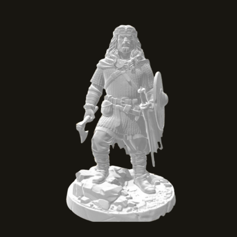 FIGURINE RÉSINE CLOVIS