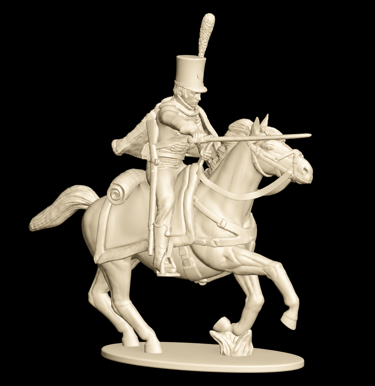 FIGURINE HUSSARD