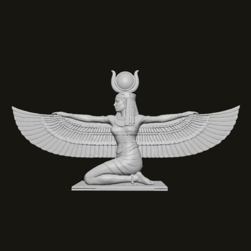 FIGURINE EN RÉSINE ISIS
